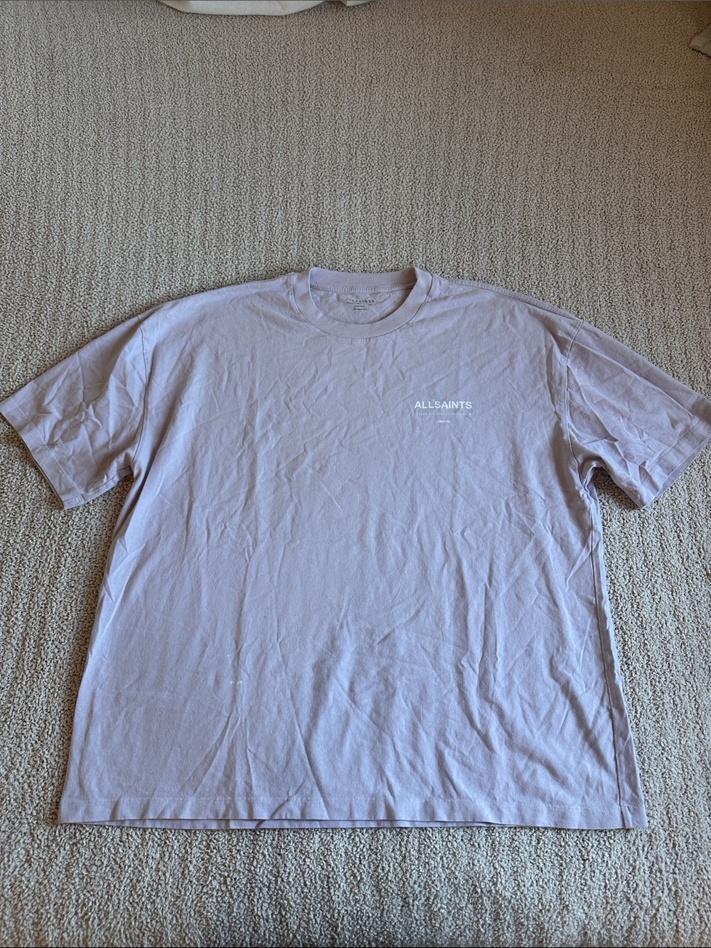 ALLSAINTS Access Oversized Crew Neck T-Shirt LARGE